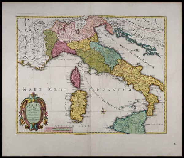 carta geografica italia antiqua covens mortier