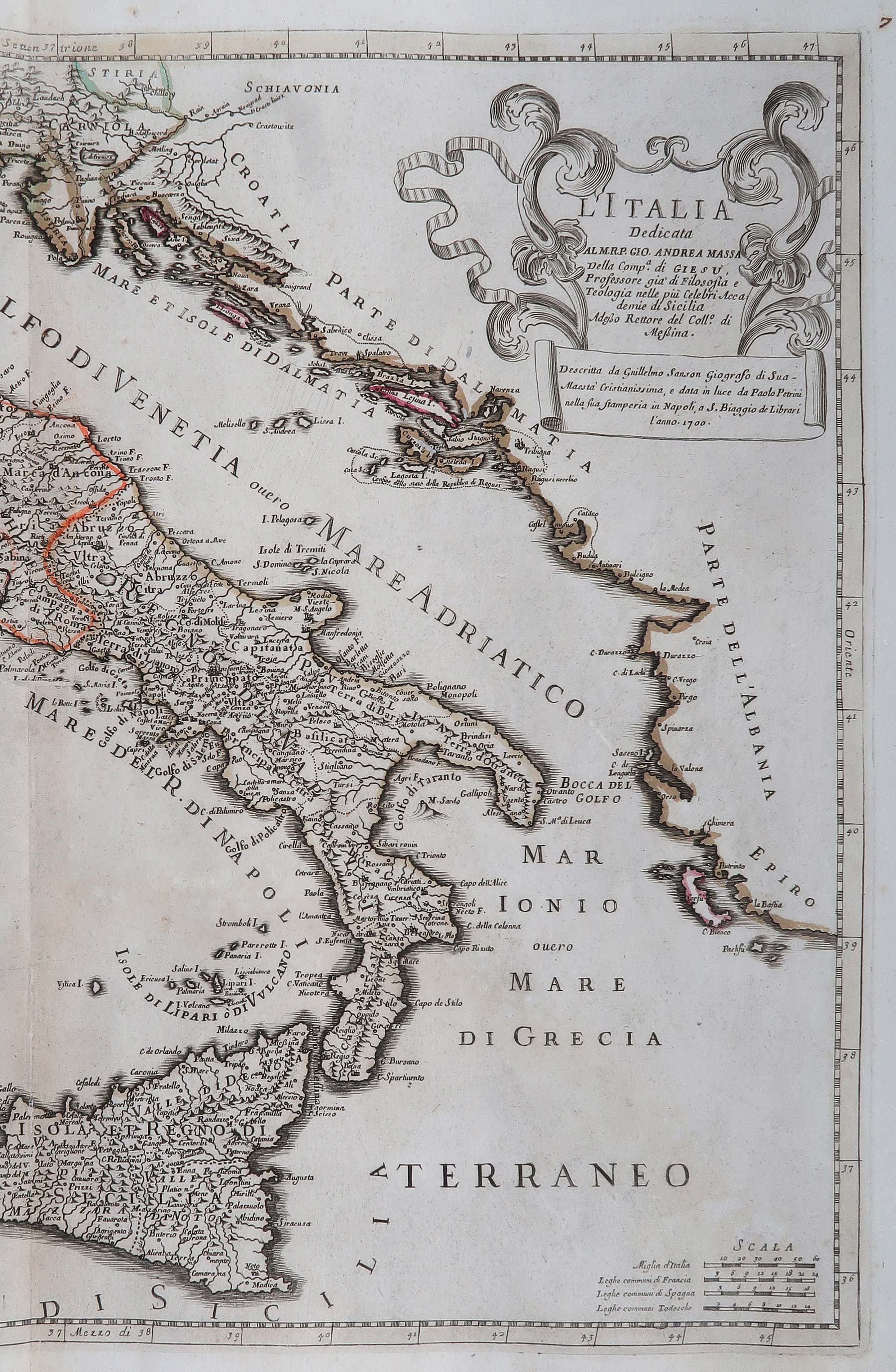 carta geografica italia petrini