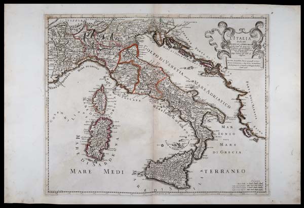 carta geografica italia petrini