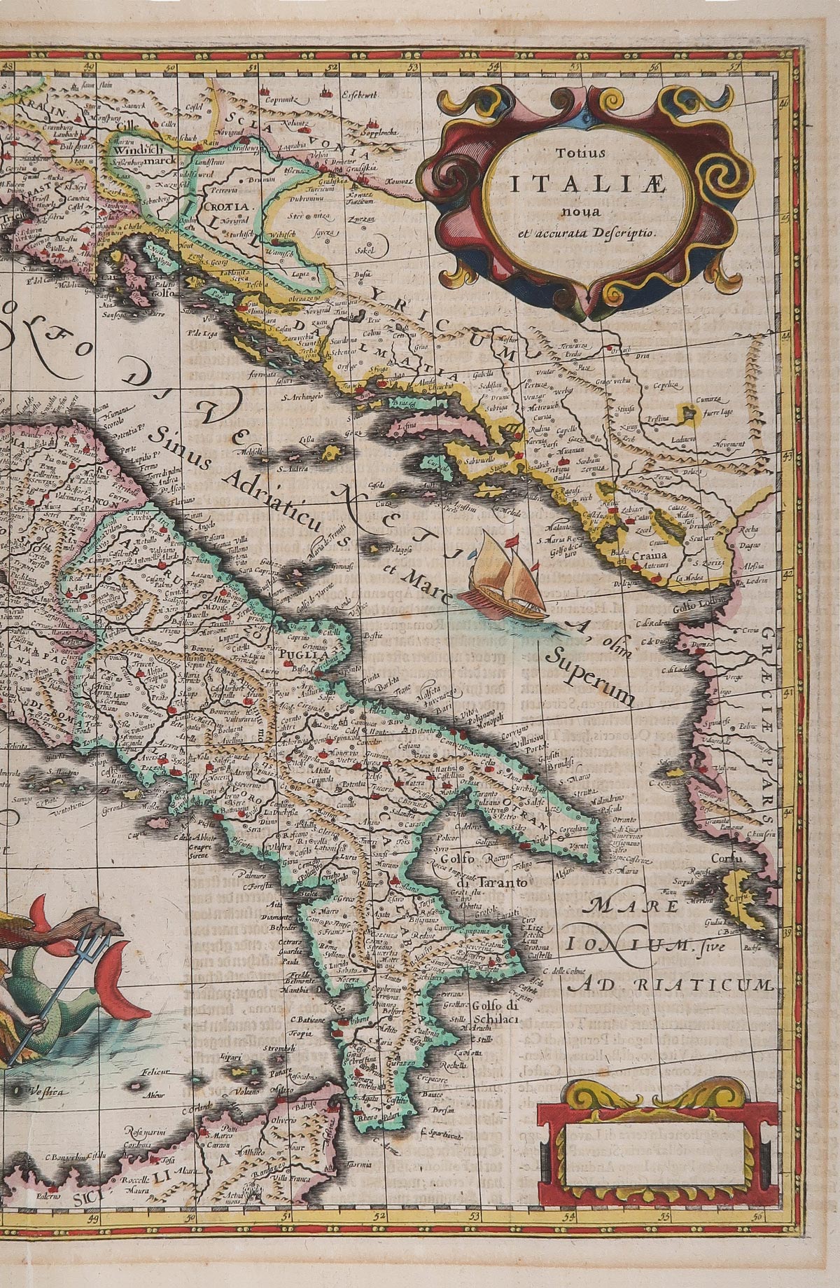carta geografica antica italia janssonius carta geografica italia janssonius