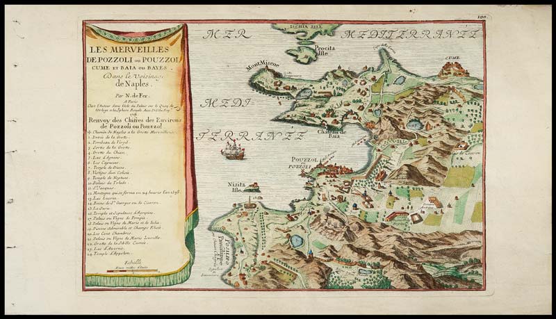 carta geografica pozzuoli de fer