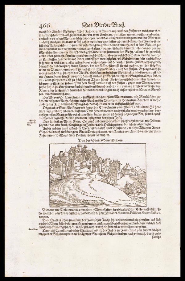 stampa antica montefiascone stampa montefiascone