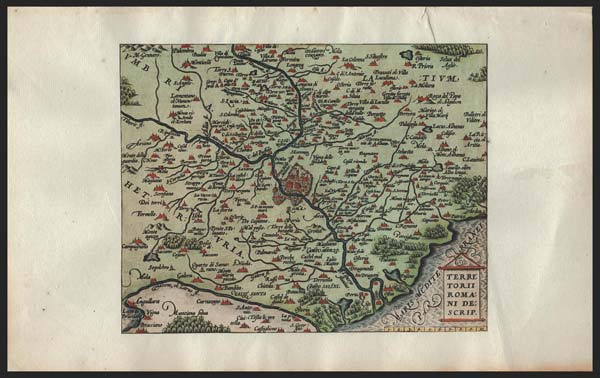 carta geografica antica territorii romani descriptio