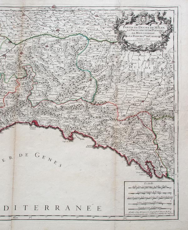 carta geografica liguria jaillot