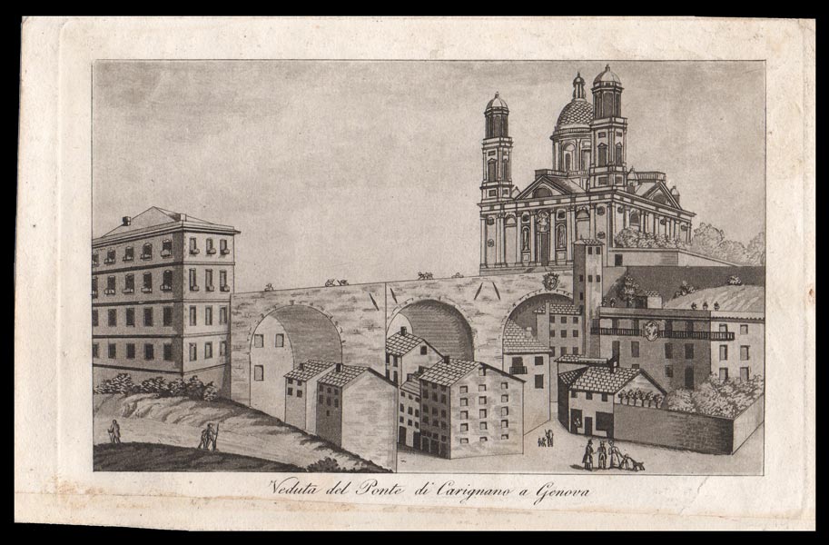 stampa antica carigliano genova