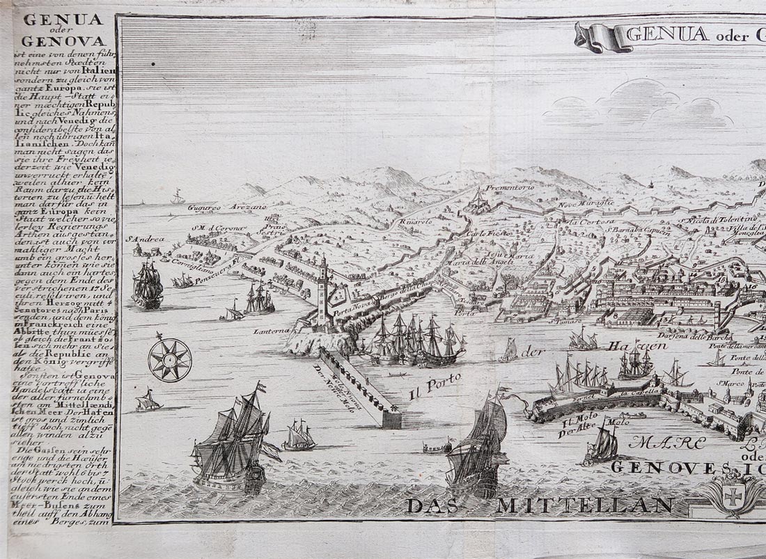 stampa antica genova bodenehr stampa genova bodenehr
