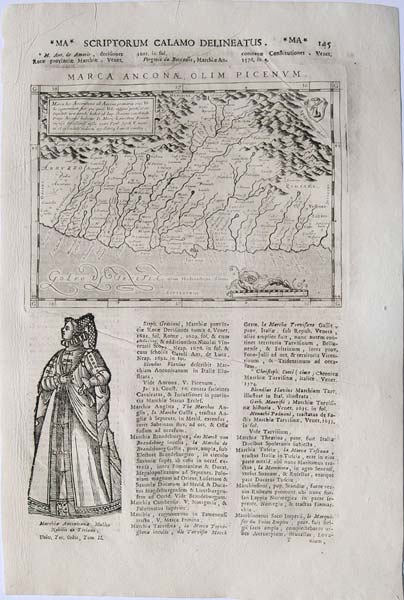 stampa antica marca anconitana varea