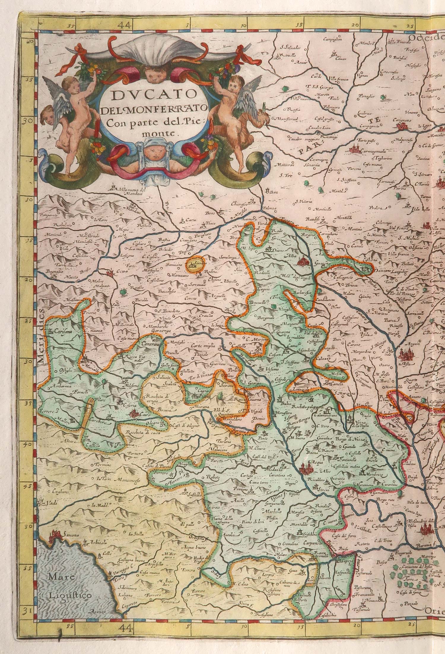 carta geografica ducato monferrato piemonte magini carta geografica ducato monferrato magini