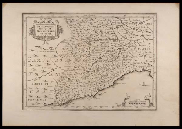 carta geografica piemonte monferrato du sauzet