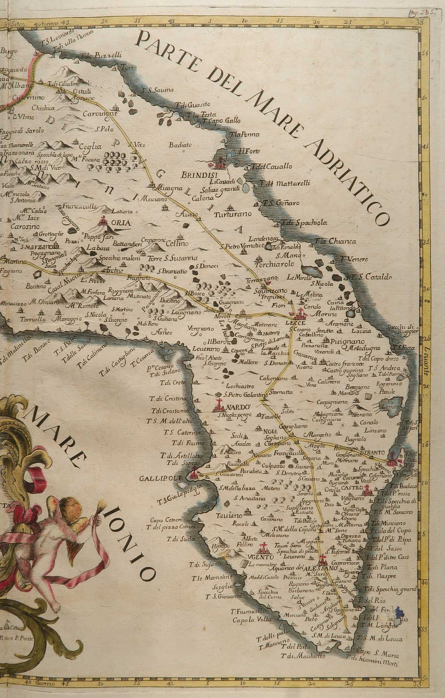 carta geografica antica terra otranto petrini carta geografica terra otranto petrini