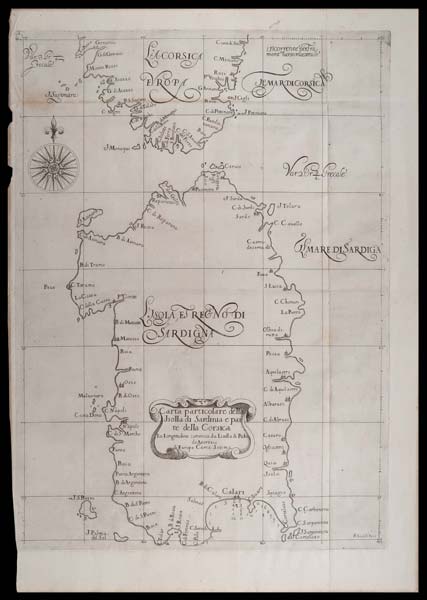 carta geografica regno sardegna dudley