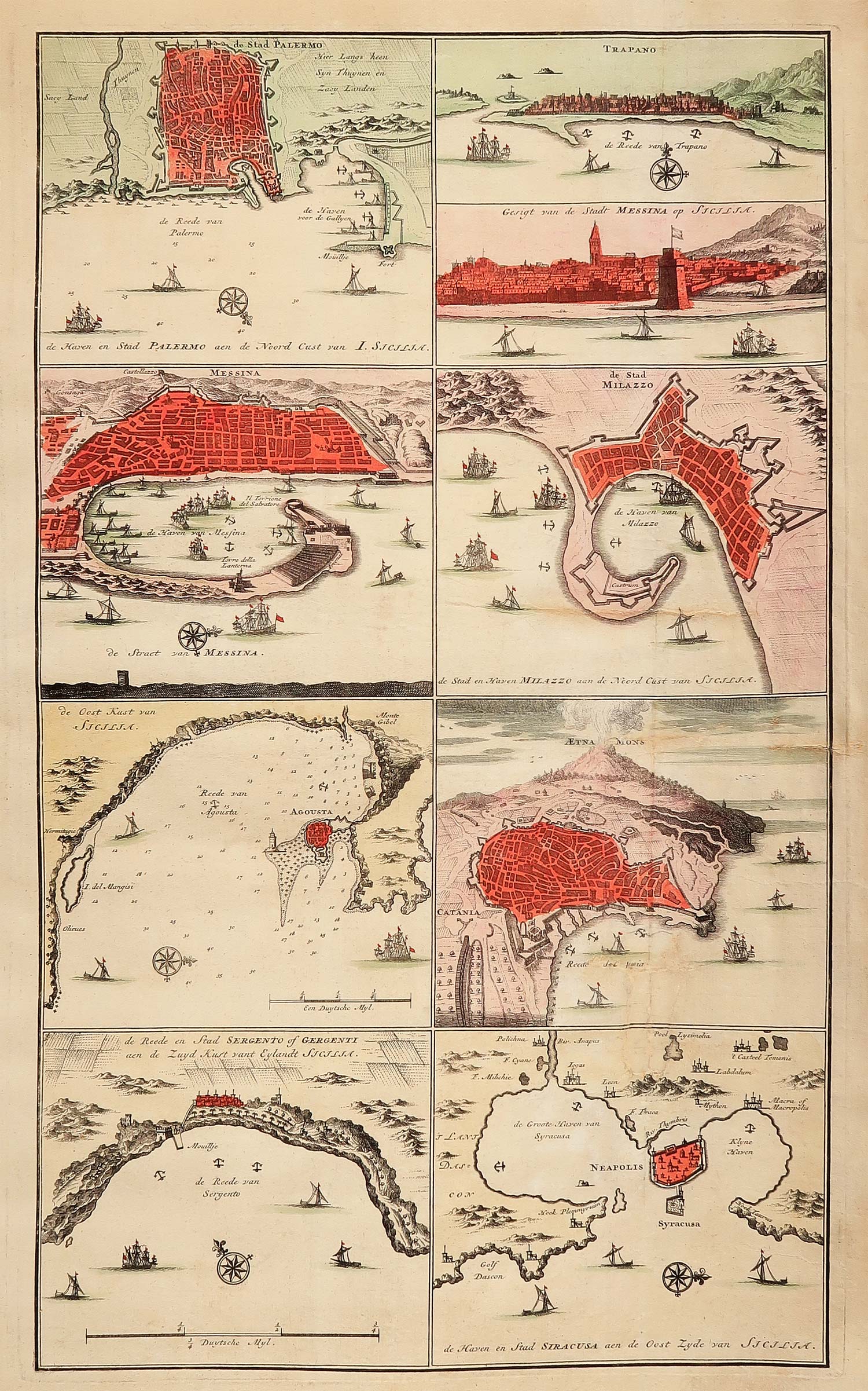 carta geografica sicilia van keulen carta geografica antica sicilia van keulen
