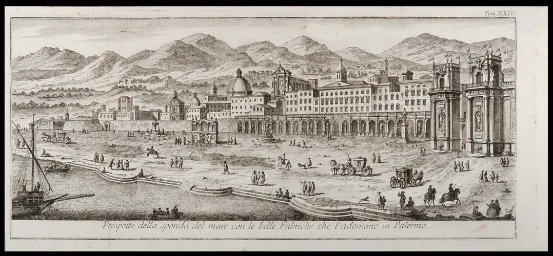 stampa antica fabbriche palermo albrizzi