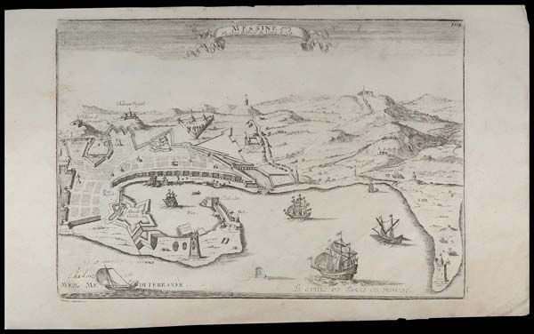 stampa antica messina de fer