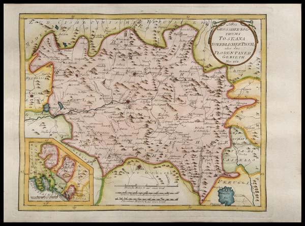 carta geografica antica fiorentino reilly