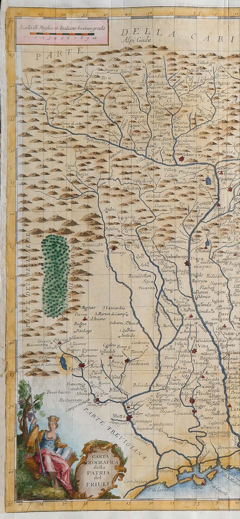 carta geografica friuli thomas salmon carta geografica friuli salmon