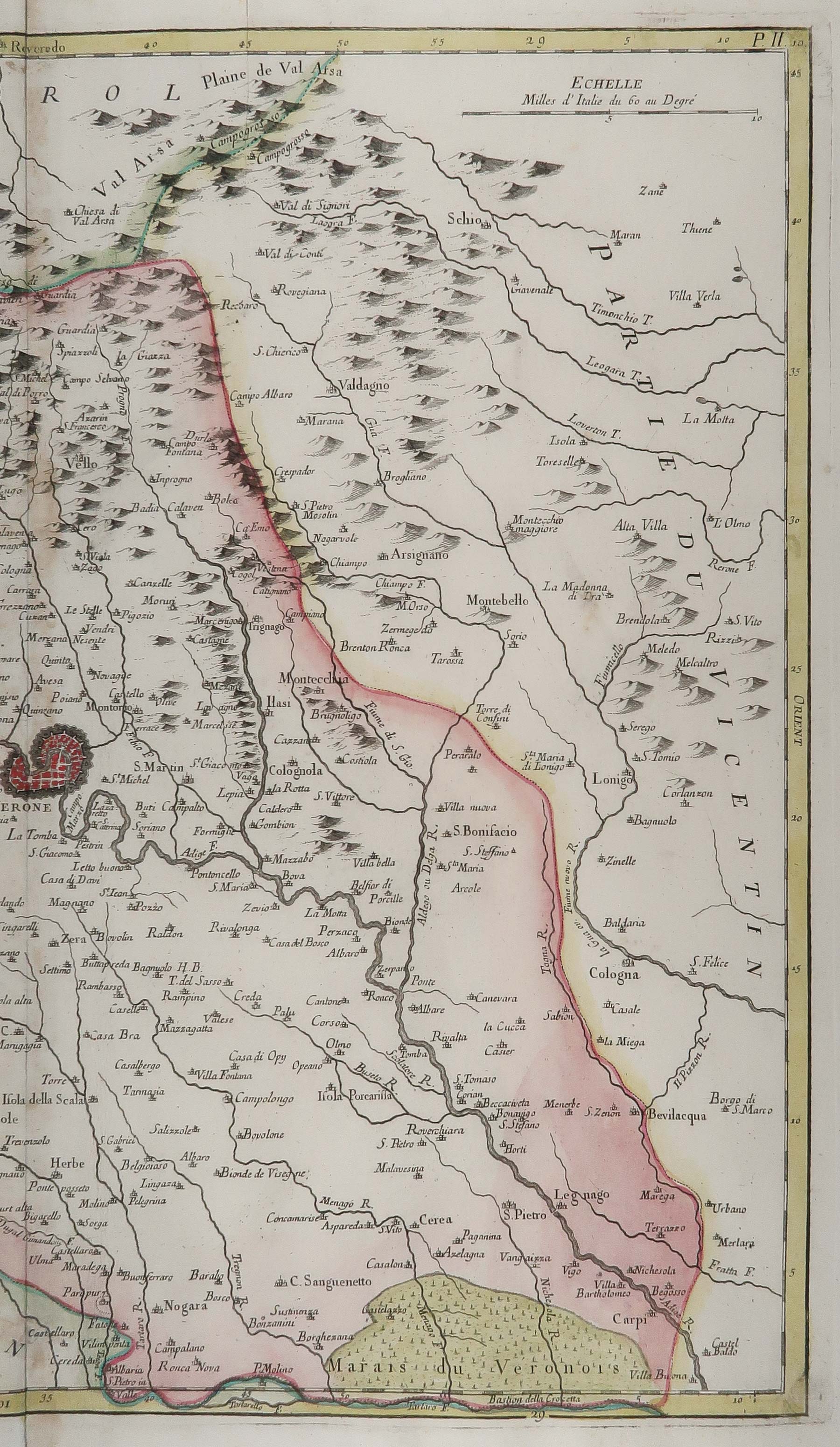 carta geografica antica veronese santini carta geografica veronese santini