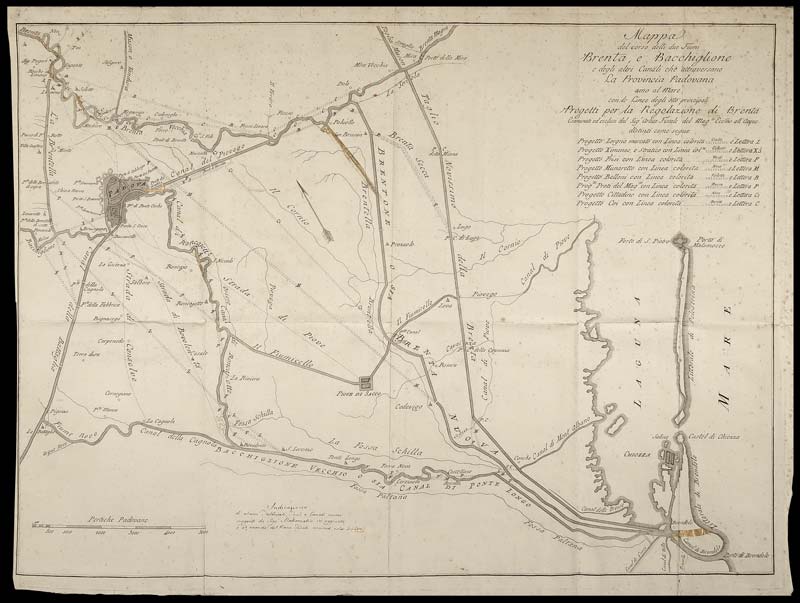 mappa corso brenta bacchiglione