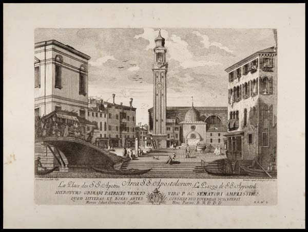 stampa antica santi apostoli venezia giampiccoli