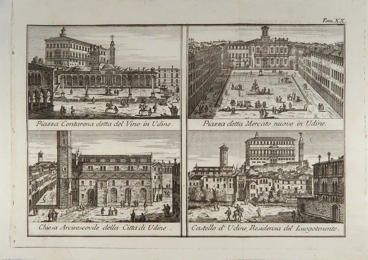 stampa vedute udine