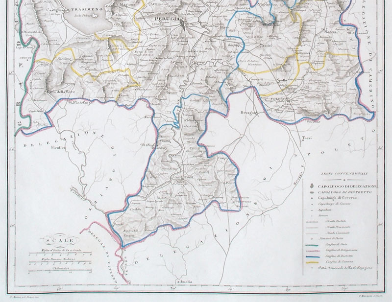 carta geografica antica perugia zuccagni carta geografica perugia zuccagni