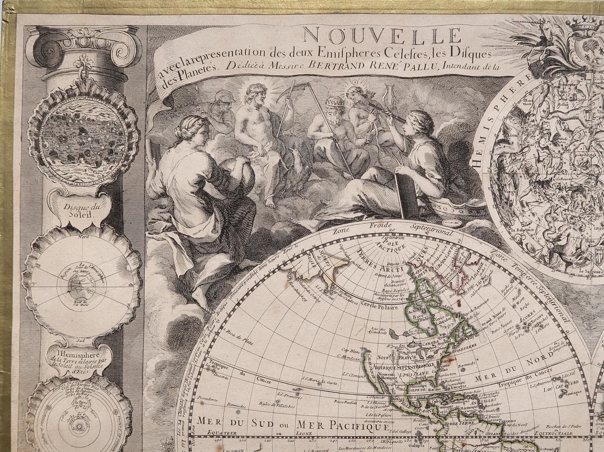 mappamondo antico bailleul
