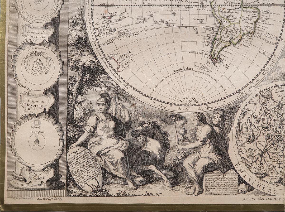 mappamondo antico bailleul