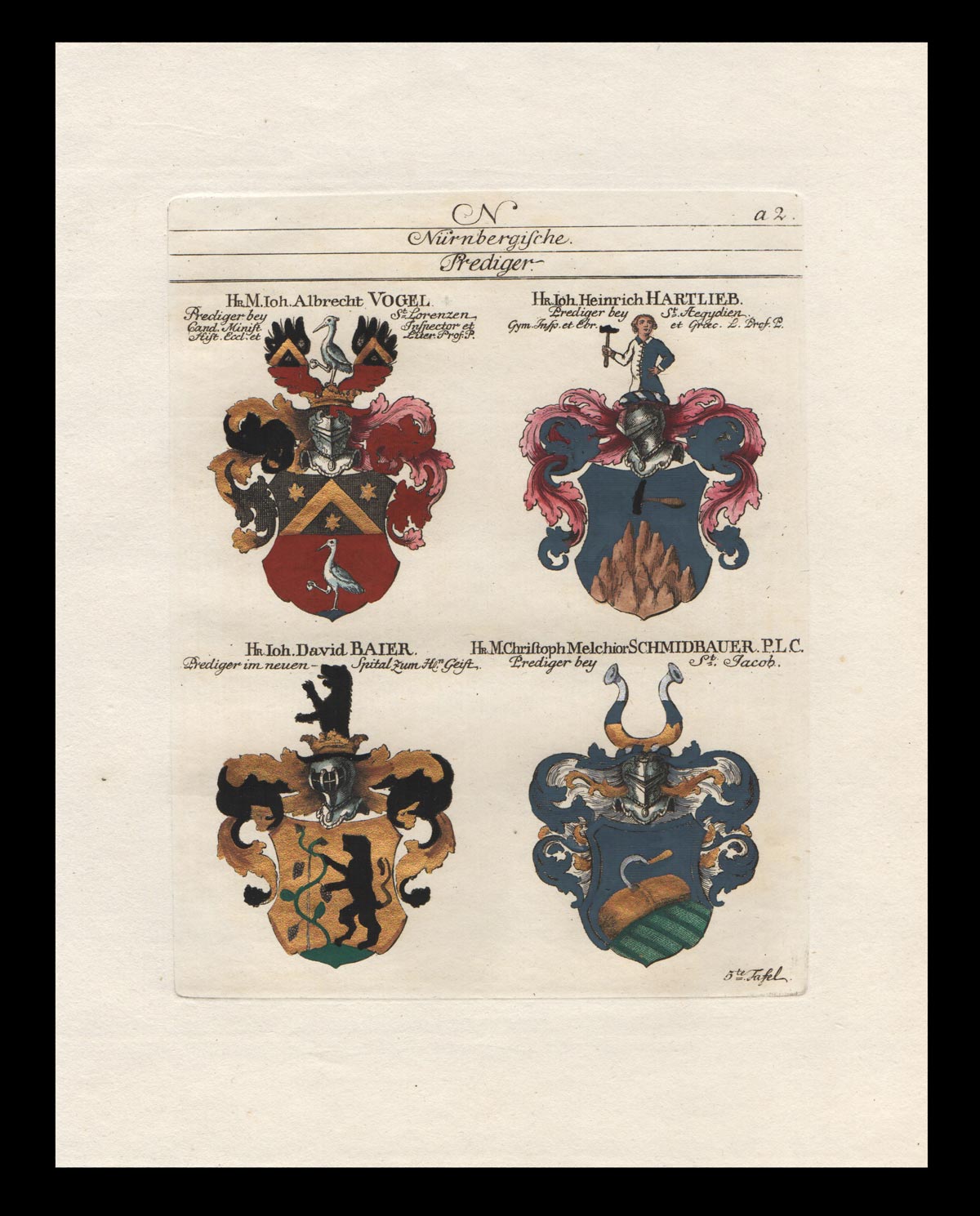 Stampe antiche araldica