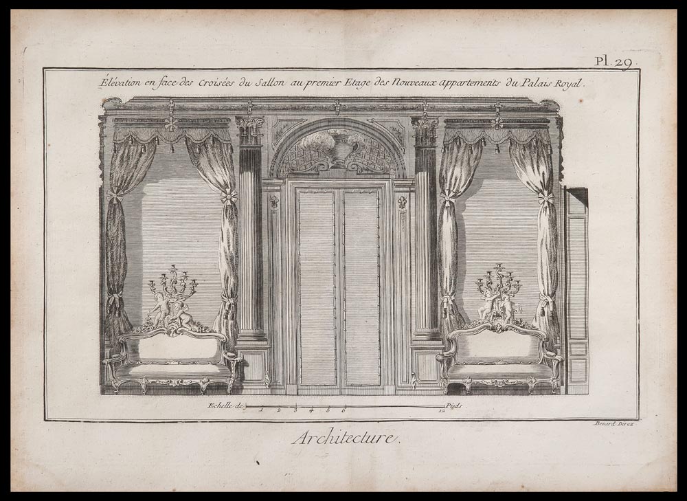 stampa antica architecture diderot