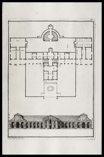 stampa antica villa barbaro a maser