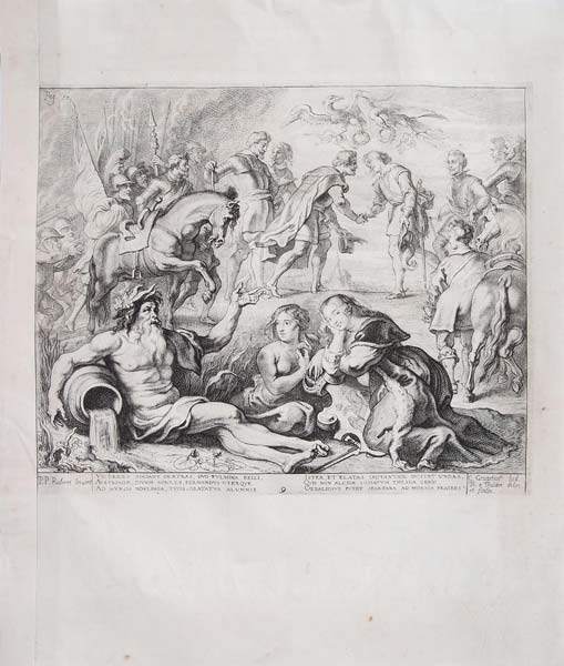 stampa antica infante ferdinando
