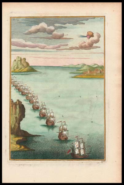 stampa antica paul hoste pl69