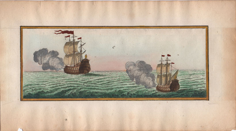 stampa antica velieri