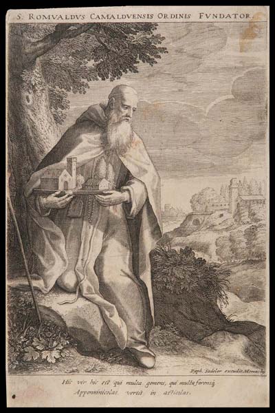 stampa antica romualdo camaldoli