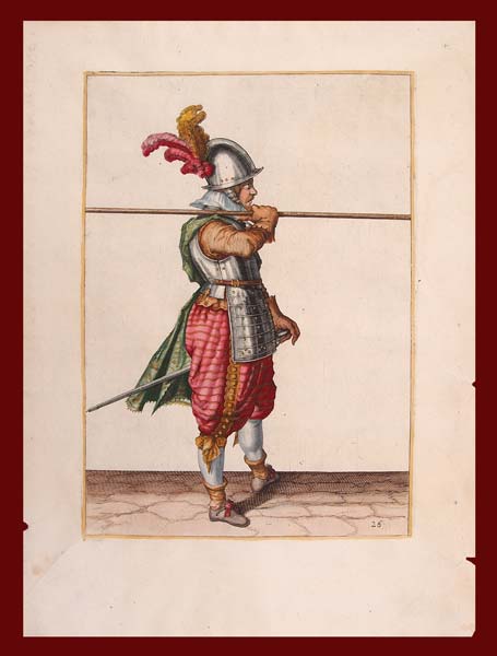stampa antica militare de gheyn
