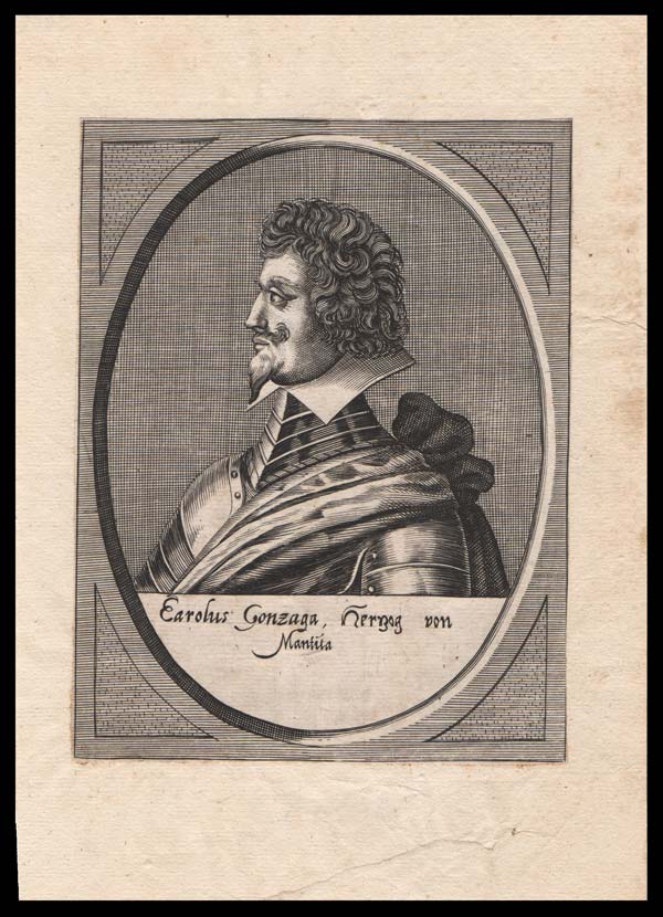stampa antica carlo gonzaga