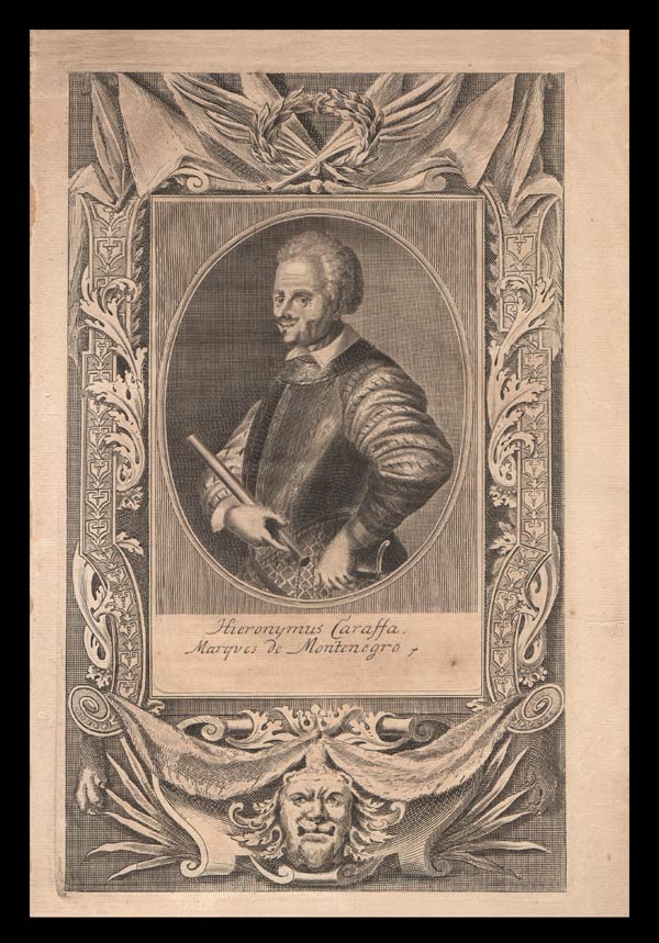 stampa antica girolamo caraffa