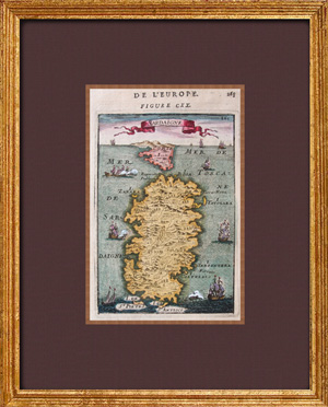 carta geografica antica della sardegna del mallet carta geografica della sardegna del mallet