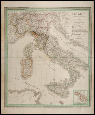 ITALIEN entworfen und gezeichnet