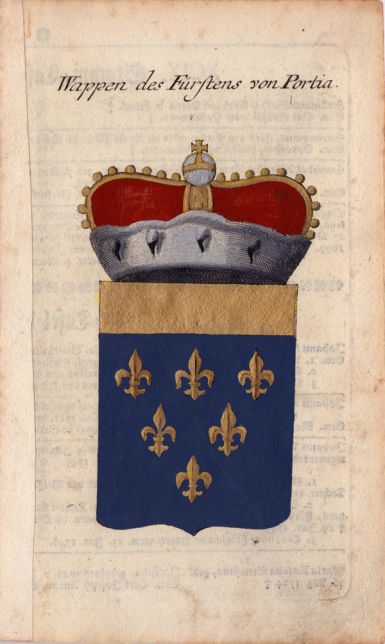 Wappen des Füfstens von Portia.
