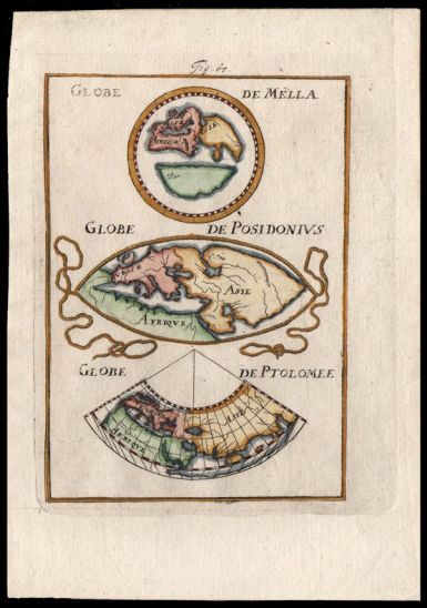 Globe de Mella; Globe de Posidonius; Globe de Ptolomee
