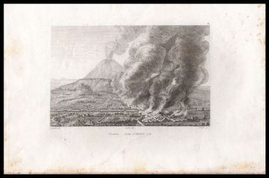 Vesuvio. Lava d'Ottobre 1751.