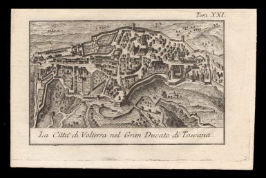 La Città di Volterra nel Gran Ducato di Toscana.